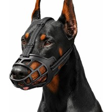 Valkyrie Köpek Ağızlığı No:5 Xl Nefes Alabilir Ayarlanabilir Plastik Ağızlık Büyük Irk 33-50 kg Siyah