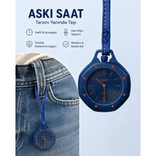 Dsport Yeni Sezon Boyal Pap Askı Saat Premium Tasarım Klipsli Çanta & Kot Pantolon Aksesuarı