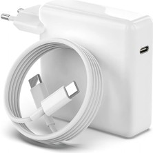 MacBook Pro Şarj Cihazı, MacBook Pro Için 61 W Usb-C Güç Kaynağı 16/15/14/13 Inç, MacBook Air 2020/2019/2018, iPad Pro 12.9/11 Inç, Hp, Lenovo, Dell, Asus, Huawei Güç Kaynağı