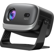PJ235 Pro Otomatik Odaklamalı Akıllı Projeksiyon Cihazı - 720P,4K Destekli, Android Tv, 180 Stantlı