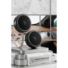 Die Grup Transformacion TS-S250 Tweeter Seti, 350W, 3,5 cm Kompakt Tasarım, Kristal Netliğinde Tiz Ses, Araç Içi Kullanım, 1 Çift (2 Adet)