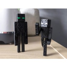 Belirtilmemiş Minecraft Hareketli Enderman Figür