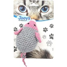 Die Grup Jooys Amigurumi Kedi Oyuncağı Tekli Fare