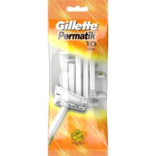Die Grup Gillette Permatik Kullan At Tıraş Bıçağı 10 Adet