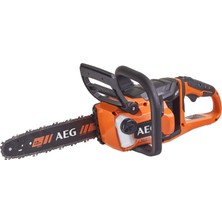 Aeg PRO18V Fırçasız Akülü Zincirli Testere ACS18B30-0 (Bıçak Uzunluğu 30 Cm, Zincir Hızı 10 M/s, Oregon® Kılıç/testere Zinciri, 1x Koruyucu Kılıf Dahil, 1x Zincir Yağı, Akü ve Şarj Cihazı Dahil