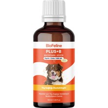 Die Grup Biofeline Köpekler Için Plus B Damla 50ML ve Tüy Dökülmesini Engelleyici Biotinli Tüy Sağlığı Damlası