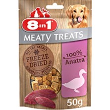 Die Grup 8in1 Meaty Treats Freeze Dried Ördekli, 50 gr Köpek Ödülü