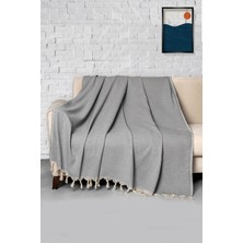 Die Grup Denizli Concept Trendy Koltuk Örtüsü Gri 170 x 300
