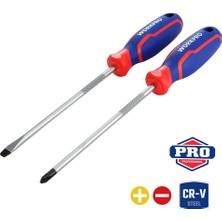 Hakay Workpro WP200503 2 Parça Profesyonel Cr-V Manyetik Tornavida Seti