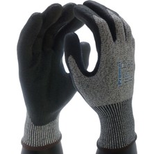 Hakay Promat 27-750 Kesilme Dayanımlı Iş Eldiveni – Hava Geçirgen, Ergonomik Tasarım, Parmak Ucu Hassasiyetli, Temas Isı Dirençli – Otomotiv ve Inşaat Için – 8/9/10 Beden – 5 Çift (10 Beden)
