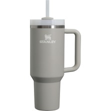 Hakay Stanley Quencher H2.0 Flowstate Pipetli Termos Bardak 1.18 Litre - Gri (Ash) | Paslanmaz Çelik
