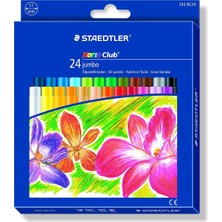 Hakay Staedtler 243 NC24 Noris Clup Jumbo Yağlı Pastel Boya 24'lü