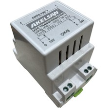 Hakay Akelsan AK-311 Zil Trafosu 220V Giriş 15-24V Çıkış – 15W Ray Tipi Trafo | Kapı Zili ve Otomatikleri Için Güç Kaynağı