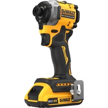 Hakay Dewalt DCF850D2T-QW 18V 2.0AH Lı-Ion Çift Bataryalı Profesyonel Kömürsüz Darbeli Tornavida