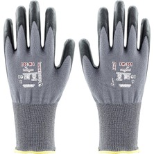 Hakay Ultra Grip Nitril Kaplı Eldiven 9 L Beden Kaymaz Dayanıklı Sanayi Tipi Iş Eldiveni Güvenlik Koruyucu