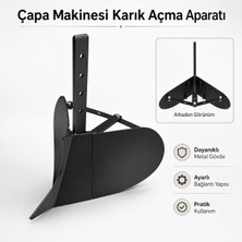 Hakay Çapa Makinesi Makinası Karık Arık Ark Açma Aparatı Pulluğu Su Yolu Açma Bahçe Toprak Sürme Pulluk