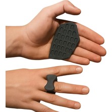 Hakay Mingodan Ergonomik Fitness El Koruyucu, Avuç Içi Koruma Dambıl Fitness Ağırlık Kavrama Pedi Kondisyon, Barfiks, Siyah Kaymaz Yüzeyli, Halter ve Ağırlık Çalışmaları Için, Dayanıklı Spor Ekipmanı