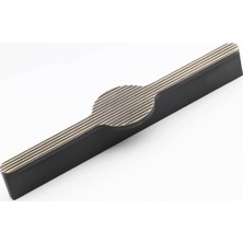 Hakay Saral Çizgili Antik Sarı Metal Kulp 160 mm 16 cm Mobilya Çekmece Mutfak Dolabı Dolap Kapak Kulpları