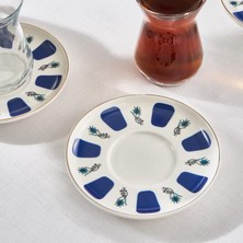 Die Grup Karaca Iznik 6 Kişilik 12 Parça Çay Seti