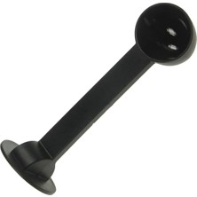 Die Grup Kg-Part Espresso Makinesi Uyumlu Kahve Ölçü Kaşığı, Siyah Plastik, 1 Adet, 50 mm