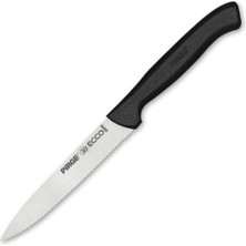 Die Grup Pirge Ecco Sebze Bıçağı Sivri Dişli - Siyah/12 cm EVİDEA12857