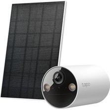 Hakay Tapo C410 Kıt, 2k 3mp, Renkli Gece Görüşü, Şarj Edilebilir, IP65 Sertifikalı, Yerel/bulut Depolama, 110° Açılı, Güneş Paneli Dahil, Kablosuz Bataryalı Güvenlik Kamerası Kiti