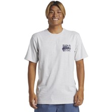 Hakay Quiksilver Hurricane Or Hippie Moe Erkek Gri Günlük Stil T-Shirt AQYZT09540-SCVW Gri S
