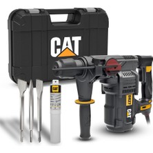 Hakay Cat DX27SET 1500WATT 5.0j 32MM Profesyonel Sds-Plus Kırıcı/delici + DA03903 3 Parça Kırıcı Uç Seti