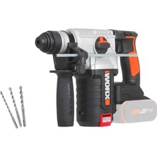 Hakay Worx WX380.9 20VOLT 2.2j Profesyonel Sds-Plus Pnömatik Kırıcı/delici (Akü Dahil Değildir)