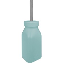 Hakay Oioi Hüp + Up - Şişe + Pipet - Aqua Green/powder Grey