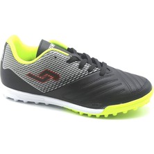 Hakay Jump 28034 E Black Green Erkek Halı Saha Ayakkabısı 28034-E-BLACK-GREEN Siyah