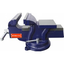 Hakay Workpro WP233006 125MM 360° Döner Tabanlı Örslü Profesyonel Tezgâh Mengene