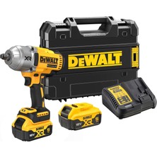 Hakay Dewalt DCF900P2T-QW 18V 5.0AH Çift Bataryalı Kömürsüz Somun Sıkma Makinesi