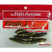 Hakay Fish Arrow Flash-J 3" (7 Adet/paket) #06 Kosan Ayu/silver Olta