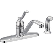 Hakay Moen 7051 Krom Tek Saplı Mutfak Bataryası