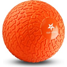 Hakay YES4ALL Yükseltilmiş Fitness Slam Medicine Ball Egzersiz, Güç, Güç Egzersizi Için 10 Lb | Egzersiz Topu | Ağırlıklı Top | Egzersiz Topu | Turuncu Canavar