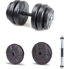 Hakay Ecg Spor 25 kg (1x 25 Kg) Dambıl Seti ve Ağırlık Seti Vücut Geliştirme Aleti