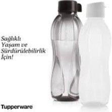 Hakay Tupperware Siyah Beyaz Şişe 1 Lt