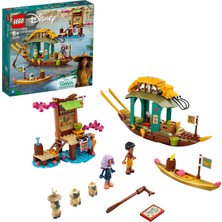 Hakay LEGO | Disney Princess Boun'un Teknesi 43185 - Çocuklar Için Yaratıcı Oyuncak Yapım Seti (247 Parça)
