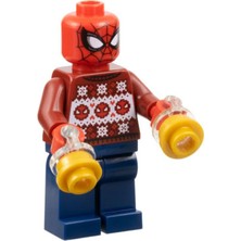 Hakay LEGO Mikro Yapılar - Avengers (Day 3) - Spider-Man In Holiday Sweater With Web Shooters 5702019754517