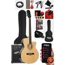 Die Grup Midex XC-300XNT-AMP Profesyonel Amfili Elektro Akustik Gitar