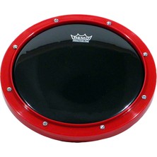 Hakay Remo RT-0008-58 20,32 cm Kırmızı Ayarlanabilir Egzersiz Pedi Ambassador Abanoz Davul Başlıklı