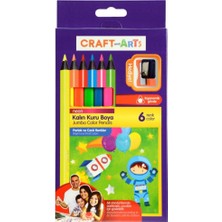 Hakay Craft And Arts Kuru Boya Jumbo Neon 6'lı