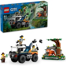 Hakay LEGO City Orman Kaşifinin Arazi Kamyonu 60426-6 Yaş ve Üzeri Çocuklar Için Yaratıcı Oyuncak Yapım Seti (314 Parça)