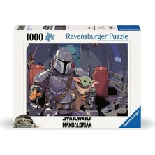 Hakay Ravensburger 1000 Parça Star Wars Puzzle Mandalorian