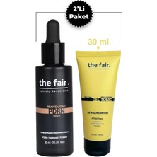 Hakay The Fair. Rejuvenating Pdrn (Somon Dna) Serum 30 ml Cilt Serumu ve Multi Vitamin Jel Tonik 30 ml