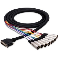 Hakay Hosa 8'li DB25-XLRF Snake Kablo 5 M (DTF-805)