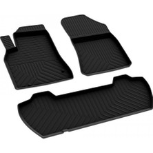 Hakay Ferrous Autoaccessories Peugeot Partner Tepee 2 ile Uyumlu 4d Havuzlu Kauçuk Paspas 2008 2019