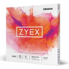 Die Grup D'addario Zyex Bass E-String, 4/4 Ölçek, Işık Gerilimi