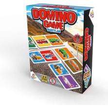 Hakay Arsimo Taşıtlar Temalı 28 Parça Domino Oyun Seti, 2-4 Oyuncu, 3+ Yaş
